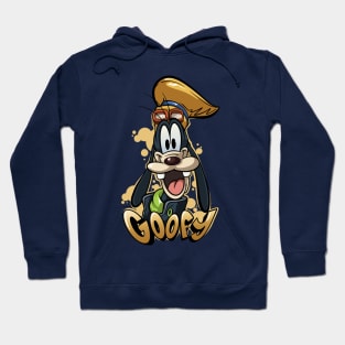 Goopy Dog Vintage Cartoon Hoodie